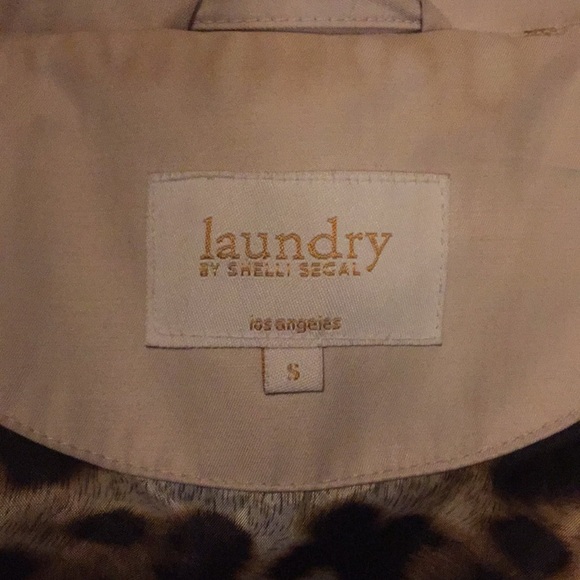 Laundry by Shelli Segal tan spring jacket - Picture 6 of 7
